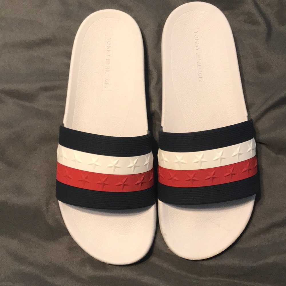 Mens Tommy Hilfiger Slides